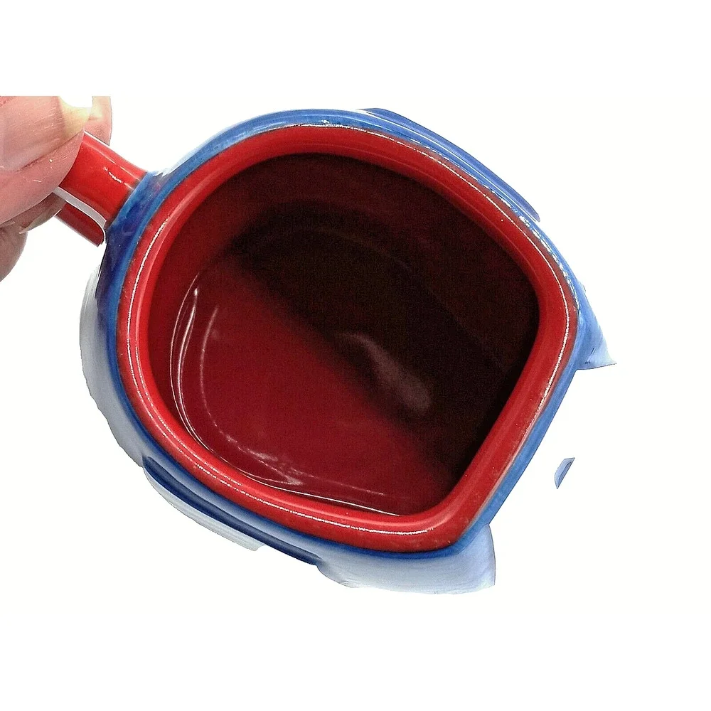 Disney Store Marvel Captain America 3D Sculpted Ceramic Mug Cup Figural